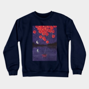 Moonlight river Crewneck Sweatshirt